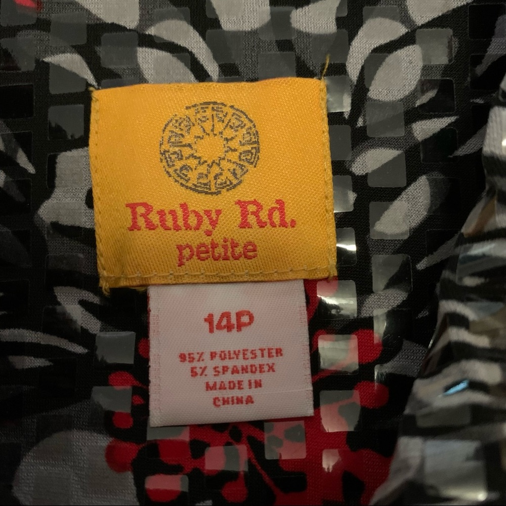 Ruby Rd. Long Sleeve Button Up Top - image 3